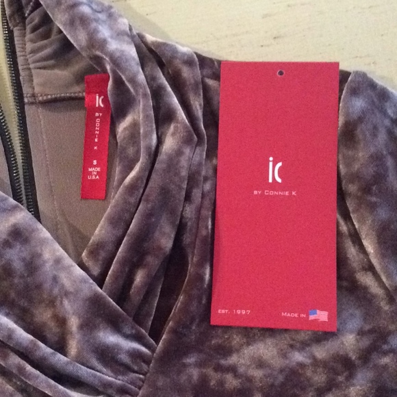 IC crushed velvet tunic - Picture 2 of 3